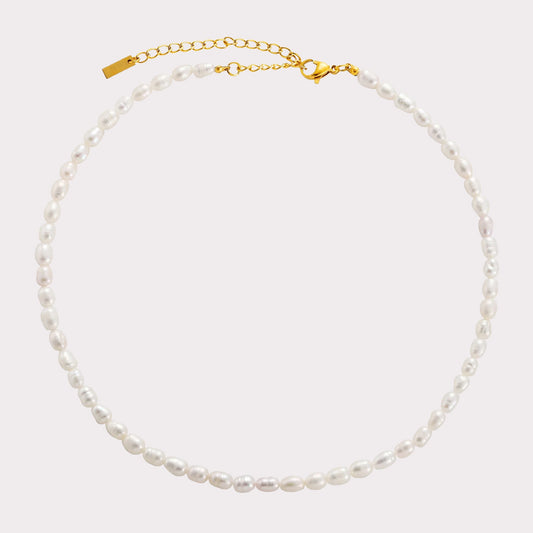 Choker z pereł słodkowodnych