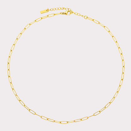 Choker Paperclip „Cozumel”
