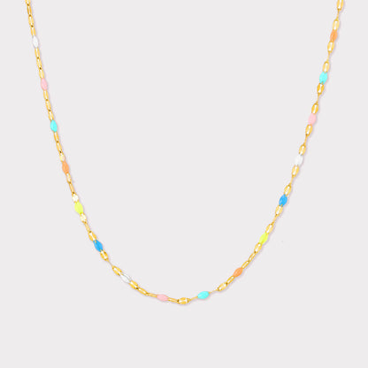 Rainbow Dainty Choker