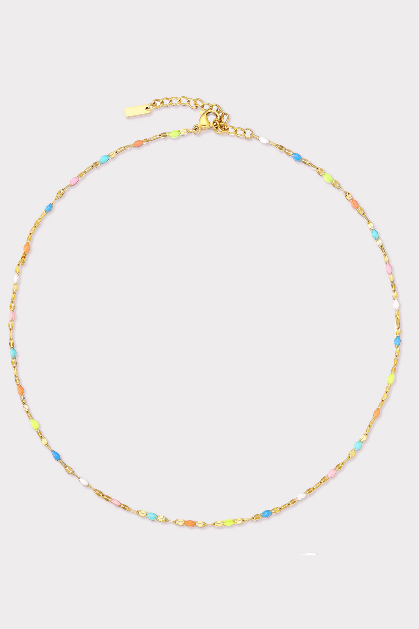Rainbow Dainty Choker