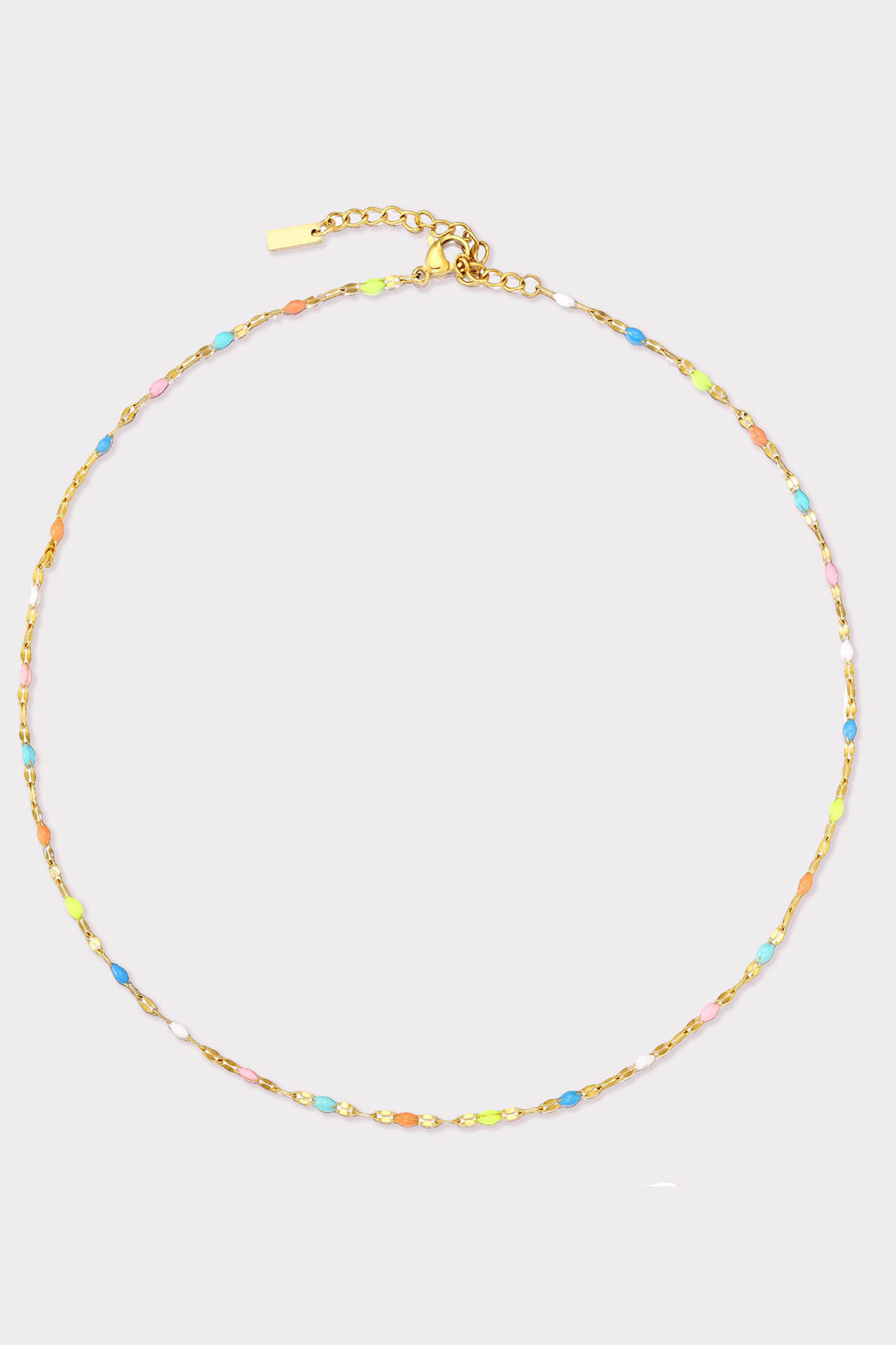 Rainbow Dainty Choker