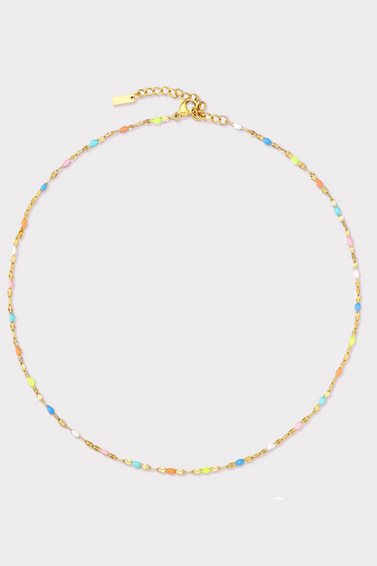 Rainbow Dainty Choker
