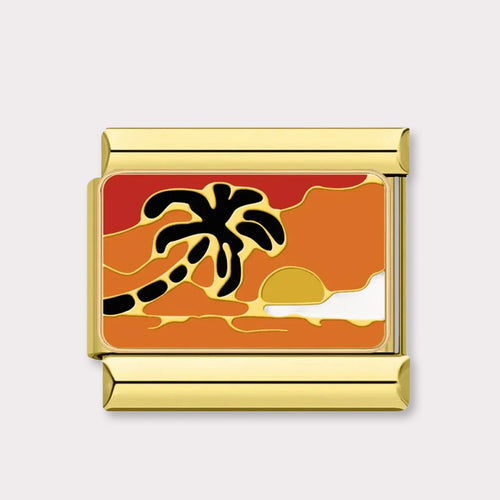 Sunset Palm
