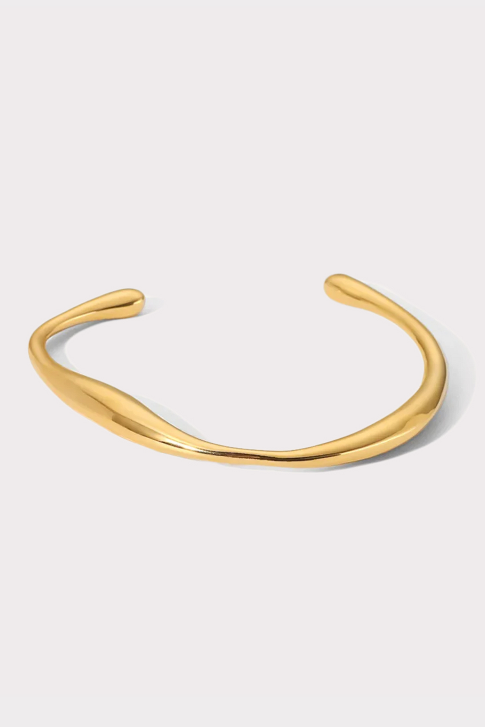 Bransoletka typu twisted bangle