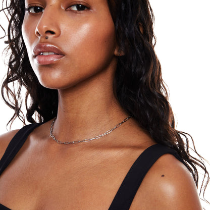 Choker Paperclip „Cozumel”