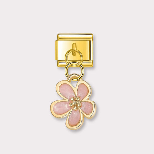 Pink Flower Pendant