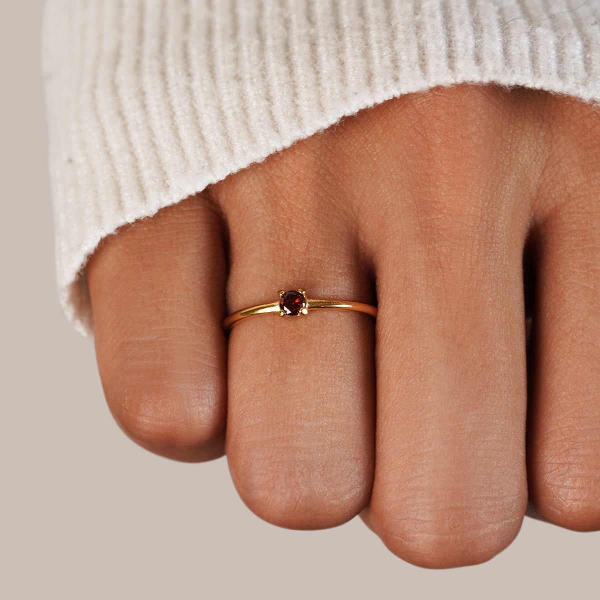 Month of You Birthstone-Inspired Crystal Ring — gallery image 5