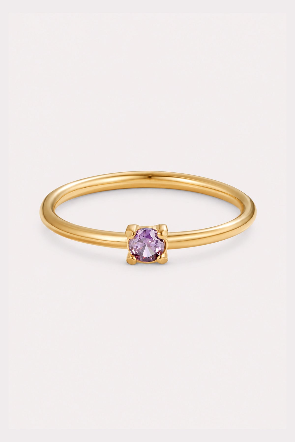 Month of You Birthstone-Inspired Crystal Ring — studio product view
