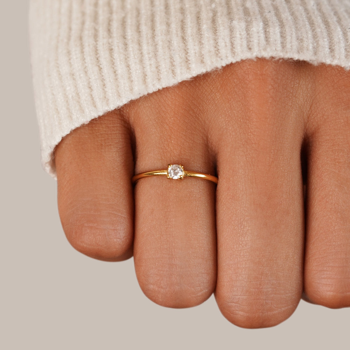Month of You Birthstone-Inspired Crystal Ring — gallery image 11