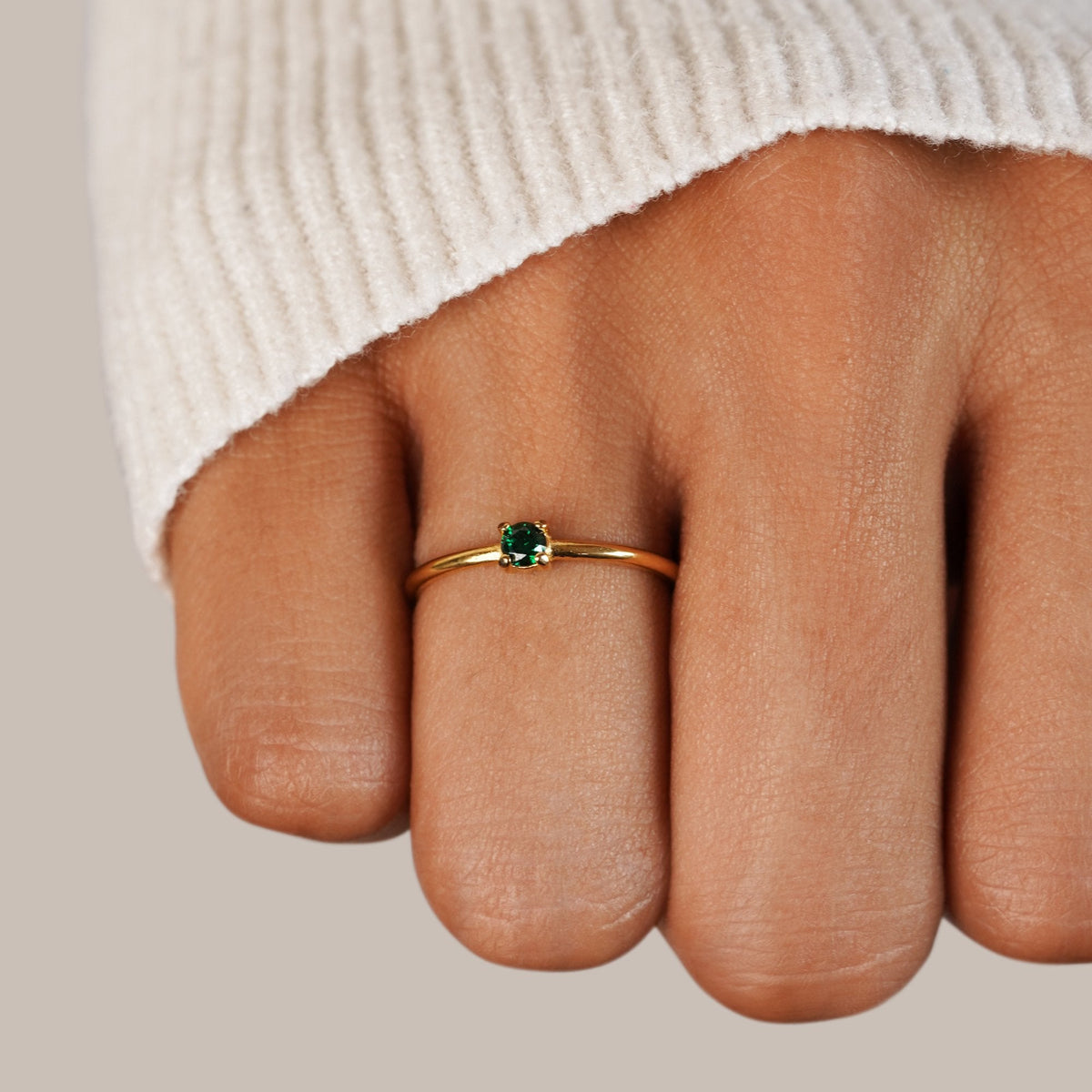 Month of You Birthstone-Inspired Crystal Ring — gallery image 13