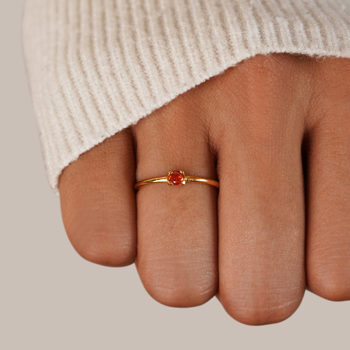 Month of You Birthstone-Inspired Crystal Ring — gallery image 17