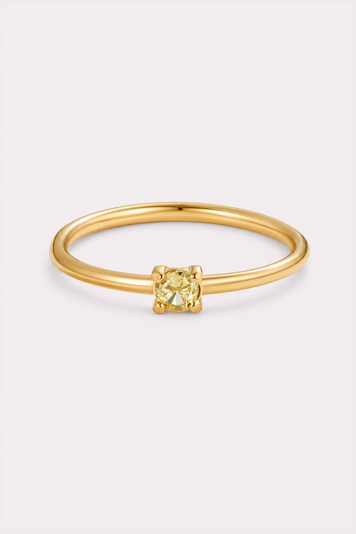 Month of You Birthstone-Inspired Crystal Ring — studio product view