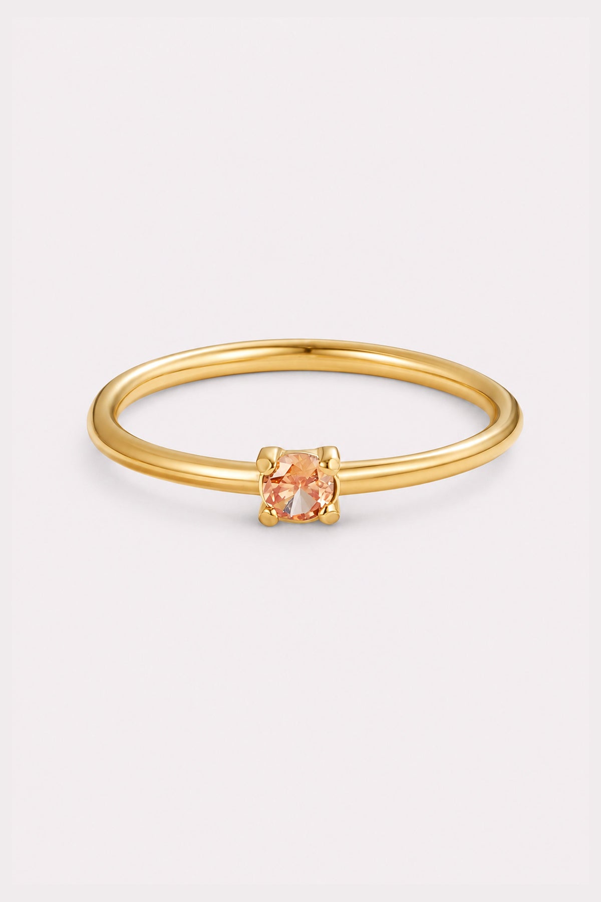 Month of You Birthstone-Inspired Crystal Ring — studio product view